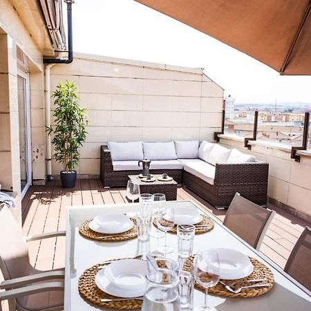 Apartament Lujoso Atico Entre 2 Playas Con Garaje, Terraza, Vistas Y Wifi Gijón Zewnętrze zdjęcie