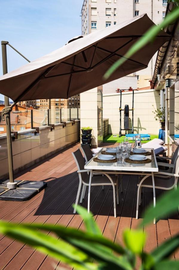 Apartament Lujoso Atico Entre 2 Playas Con Garaje, Terraza, Vistas Y Wifi Gijón Zewnętrze zdjęcie